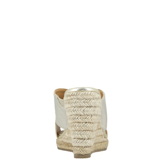 Sandalia de Tacon Corrido WESTIES Wemercedes  Sintetico Color Metalico