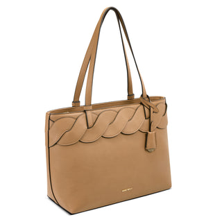 Bolsa Tote NINE WEST Ngn121623  Sintetico Color Cafe