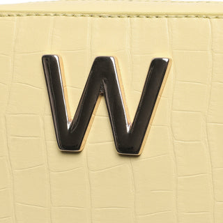 Bolsa Crossbody WESTIES Hbtelmawe  Sintetico Color Amarillo