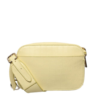 Bolsa Crossbody WESTIES Hbtelmawe  Sintetico Color Amarillo
