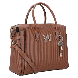 Bolsa de Mano WESTIES Hbgalvano5we  Sintetico Color Cafe