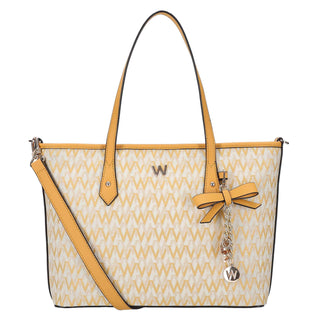 Bolsa Tote WESTIES Hbmodrone2we  Textil Color Amarillo