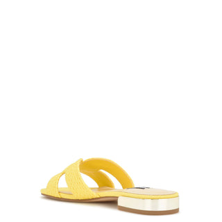 Sandalia NINE WEST Wnirenie2  Textil Color Amarillo