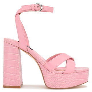 Sandalia NINE WEST Wnjoya3  Sintetico Color Rosa