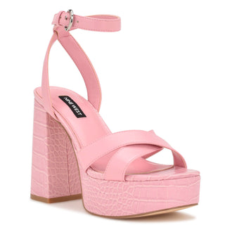 Sandalia NINE WEST Wnjoya3  Sintetico Color Rosa