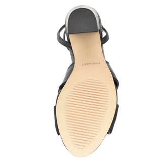 Sandalia NINE WEST Wnlarisa3  Sintetico Color Negro