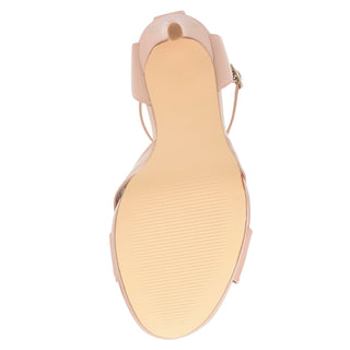 Sandalia NINE WEST Wnlovya3  Charol sintético Color Beige