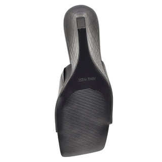 Sandalia de Tacon Corrido NINE WEST Wnrovah3  Sintetico Color Negro