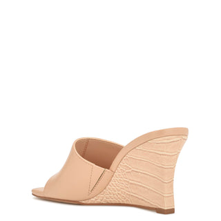 Sandalia de Tacon Corrido NINE WEST Wnrovah3  Sintetico Color Beige