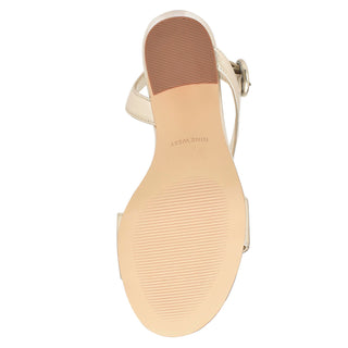 Sandalia NINE WEST Wnushila3  Sintetico Color Metalico