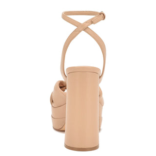 Sandalia NINE WEST Wnvivid3  Sintetico Color Beige