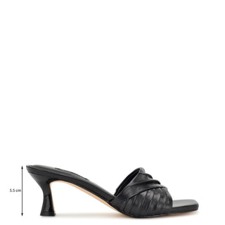Zapato Destalonado NINE WEST Wnazala3  Sintetico Color Negro