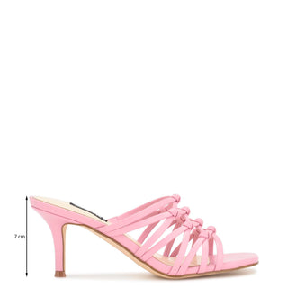 Zapato Destalonado NINE WEST Wndias3  Sintetico Color Rosa