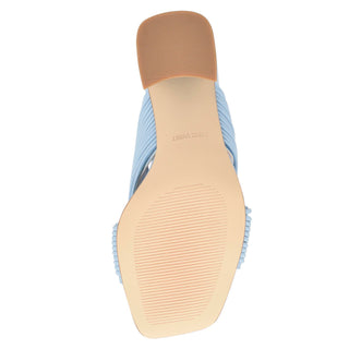Zapato Destalonado NINE WEST Wngalinda3  Sintetico Color Azul