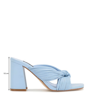 Zapato Destalonado NINE WEST Wngalinda3  Sintetico Color Azul