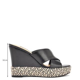 Zapato Destalonado NINE WEST Wnhues3  Sintetico Color Negro