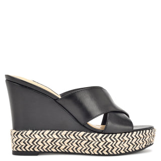 Zapato Destalonado NINE WEST Wnhues3  Sintetico Color Negro