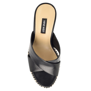 Zapato Destalonado NINE WEST Wnhues3  Sintetico Color Negro