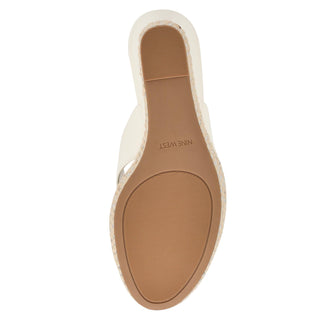 Zapato Destalonado NINE WEST Wnhues3  Sintetico Color Blanco