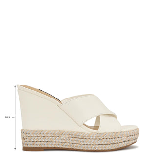 Zapato Destalonado NINE WEST Wnhues3  Sintetico Color Blanco