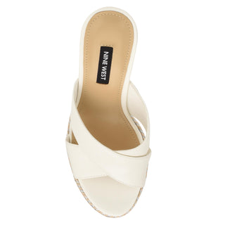 Zapato Destalonado NINE WEST Wnhues3  Sintetico Color Blanco