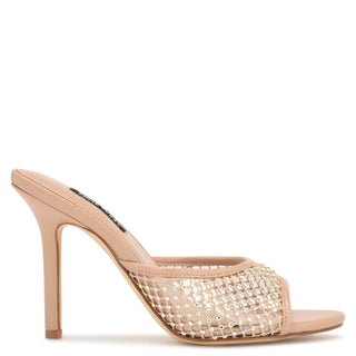 Zapato Destalonado NINE WEST Wniriep3  Textil Color Beige
