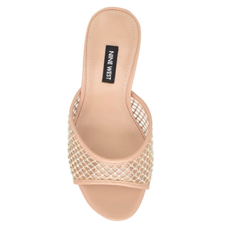 Zapato Destalonado NINE WEST Wniriep3  Textil Color Beige
