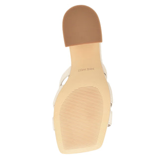 Zapato Destalonado NINE WEST Wnkaelyn3  Sintetico Color Blanco