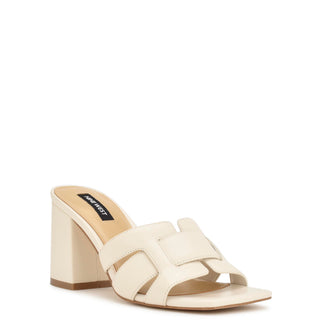 Zapato Destalonado NINE WEST Wnkaelyn3  Sintetico Color Blanco