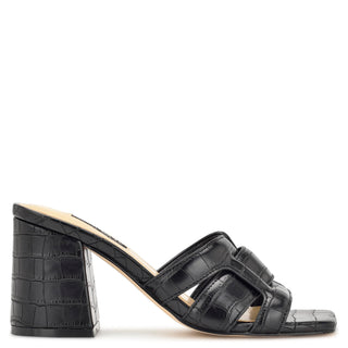 Zapato Destalonado NINE WEST Wnkaelyn3  Sintetico Color Negro