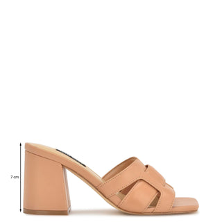Zapato Destalonado NINE WEST Wnkaelyn3  Sintetico Color Beige