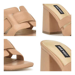 Zapato Destalonado NINE WEST Wnkaelyn3  Sintetico Color Beige