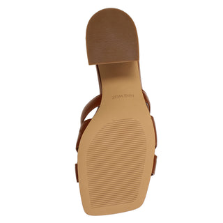 Zapato Destalonado NINE WEST Wnkaelyn3  Sintetico Color Cafe