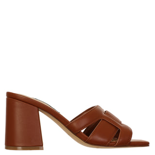 Zapato Destalonado NINE WEST Wnkaelyn3  Sintetico Color Cafe