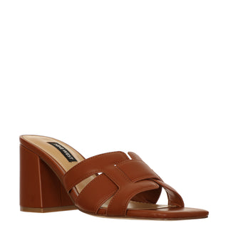Zapato Destalonado NINE WEST Wnkaelyn3  Sintetico Color Cafe