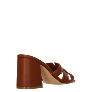 Zapato Destalonado NINE WEST Wnkaelyn3  Sintetico Color Cafe