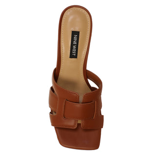Zapato Destalonado NINE WEST Wnkaelyn3  Sintetico Color Cafe