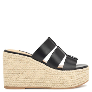 Zapato Destalonado NINE WEST Wnkeran3  Sintetico Color Negro