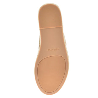 Zapato Destalonado NINE WEST Wnkeran3  Sintetico Color Metalico