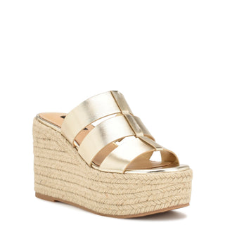 Zapato Destalonado NINE WEST Wnkeran3  Sintetico Color Metalico