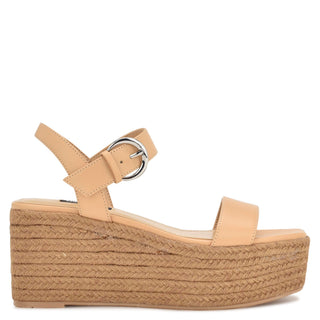 Zapatilla con Plataforma NINE WEST Wnnillo3  Sintetico Color Beige