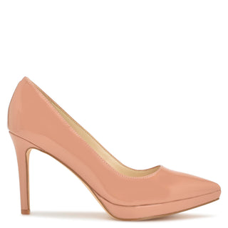 Zapatilla con Plataforma NINE WEST Wnshelbe3  Charol piel Color Rosa