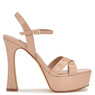Sandalia NINE WEST Wniriv3  Charol piel Color Rosa