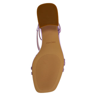 Sandalia NINE WEST Wngeorga3  Sintetico Color Morado