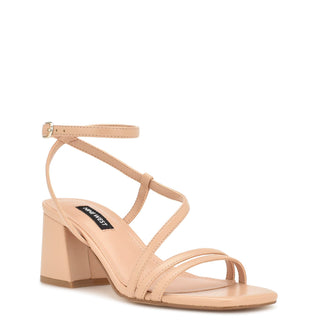 Sandalia NINE WEST Wngeorga3  Sintetico Color Beige