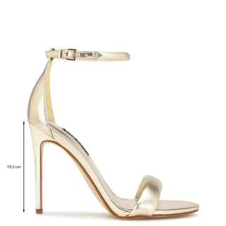 Sandalia NINE WEST Wnteeya3  Sintetico Color Metalico
