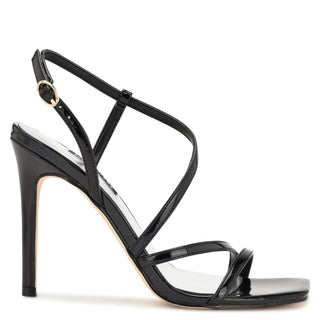 Sandalia NINE WEST Wntrulee3  Charol piel Color Negro