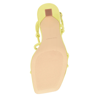 Sandalia NINE WEST Wnyuki2  Gamuza Color Amarillo