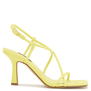 Sandalia NINE WEST Wnyuki2  Gamuza Color Amarillo