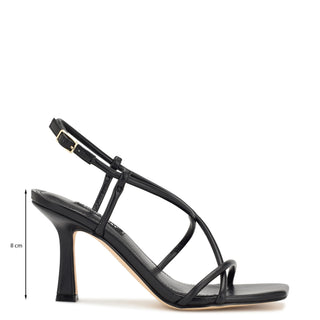 Sandalia NINE WEST Wnyuki3  Sintetico Color Negro